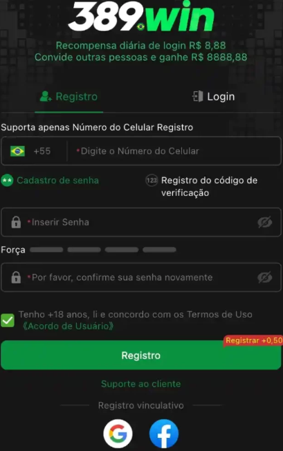 luckyvibe Cadastro